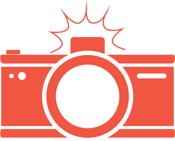 Camera With Flash Clipart (640x480), Png Download