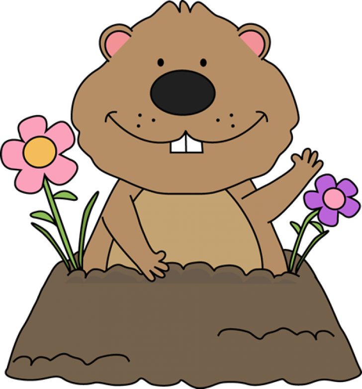 Permalink To Clipart Groundhog - Png Download (728x781), Png Download