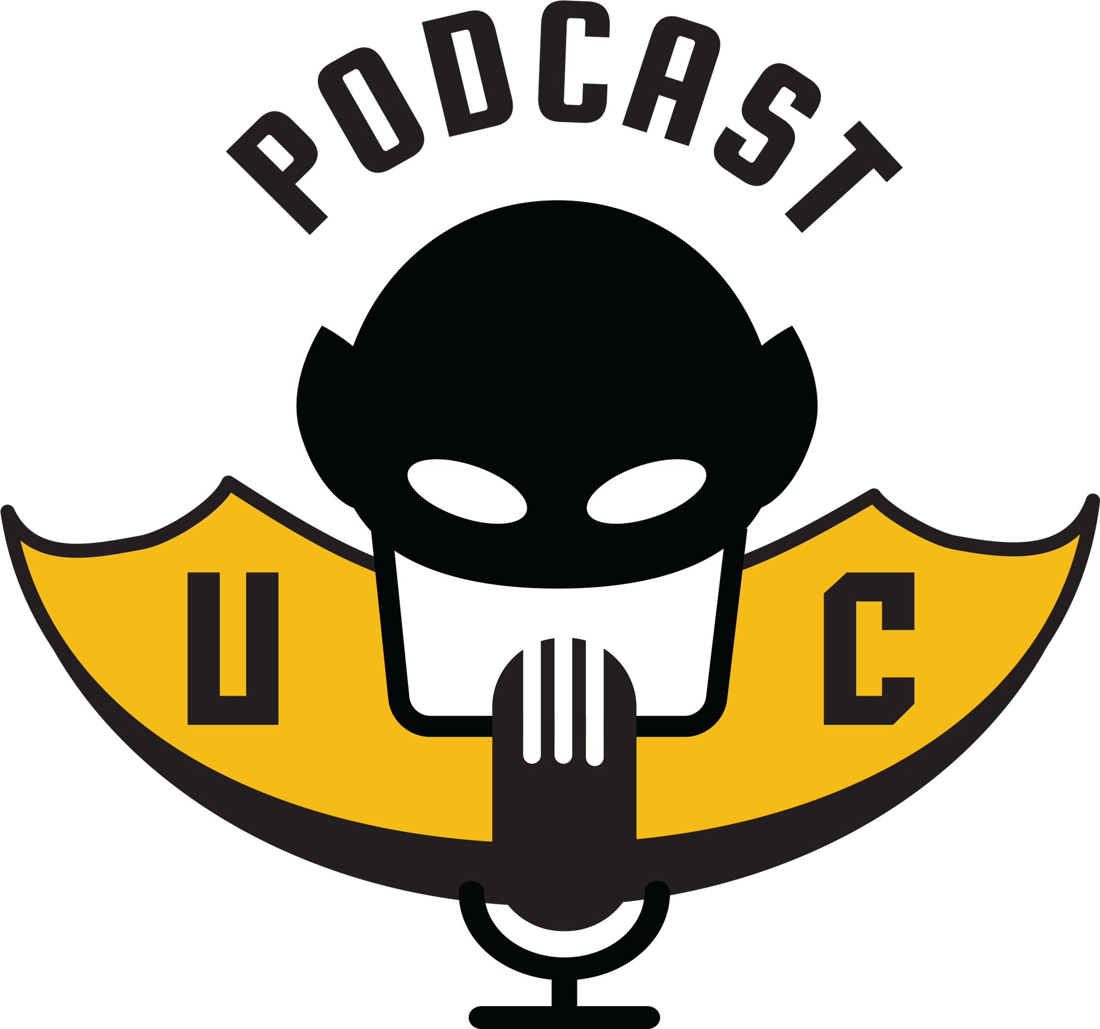 Comic Crusaders Presents The Undercover Capes Podcast Clipart (2462x2306), Png Download