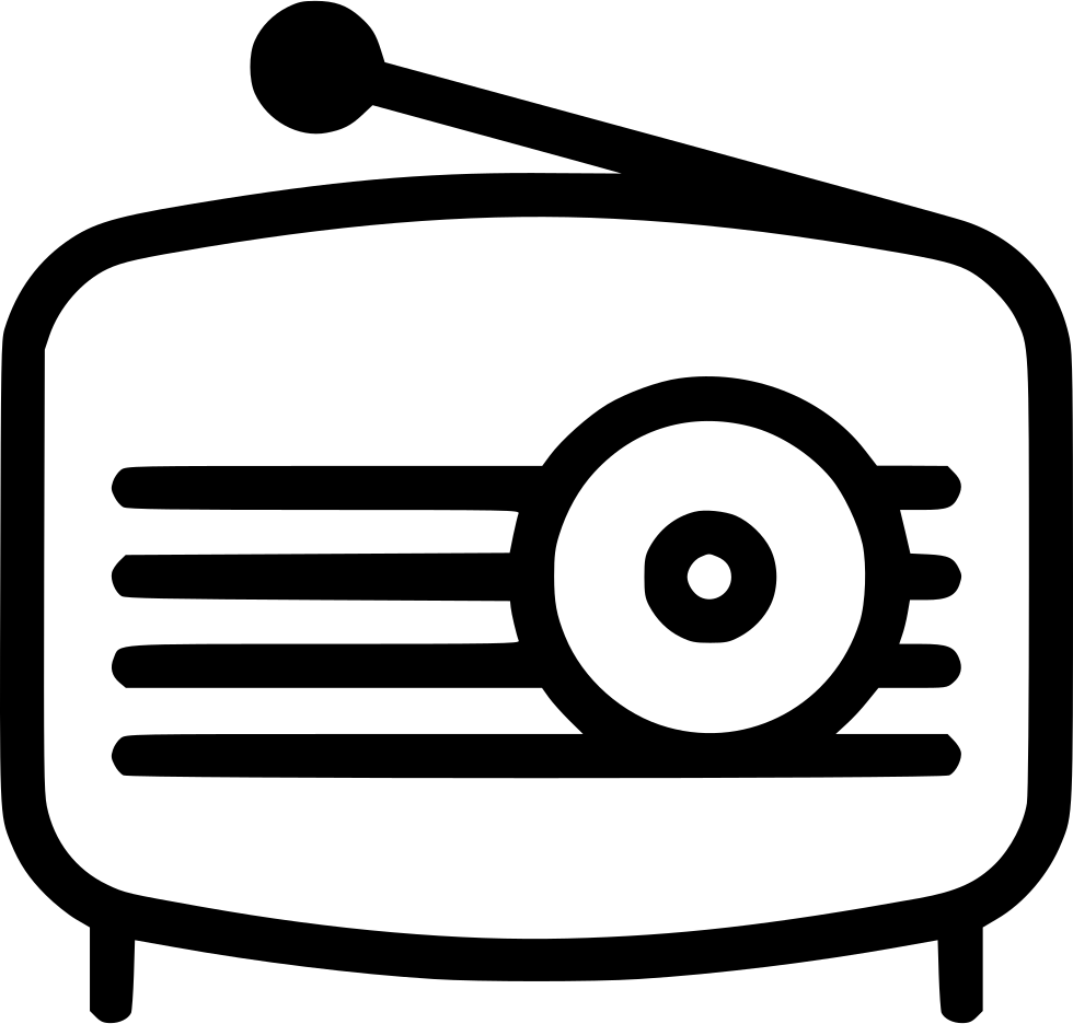 Old Radio Comments Clipart (980x936), Png Download