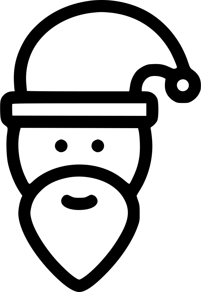 Santa Claus Comments Clipart (674x980), Png Download