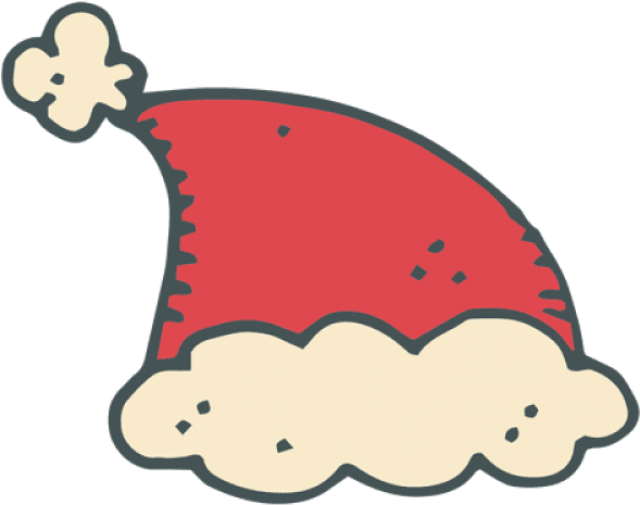 Drawn Santa Cartoon Clipart (640x480), Png Download