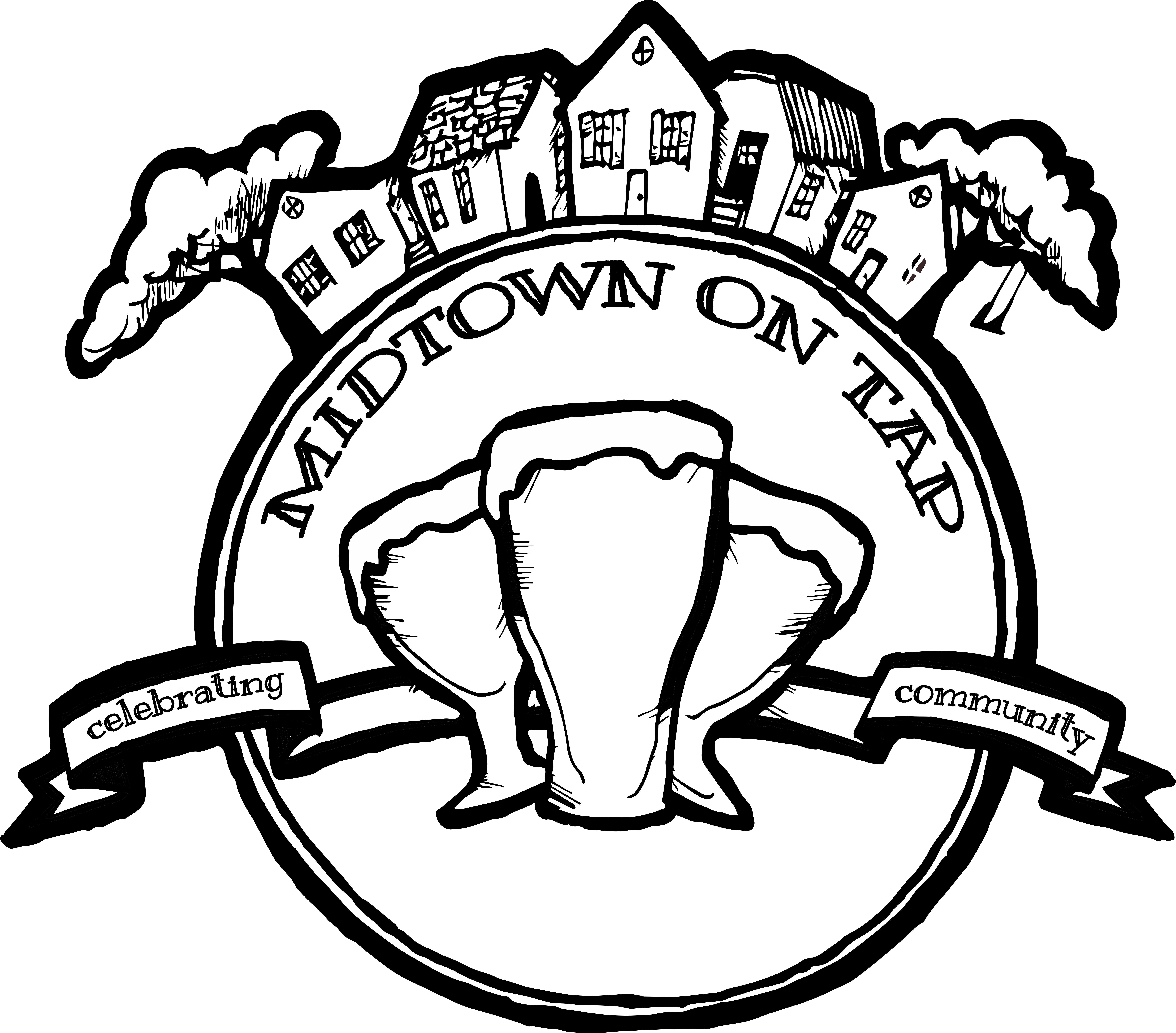 Midtown On Tap Clipart (8504x7468), Png Download