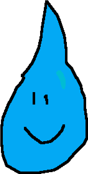 Cute Water Drop Clipart (1008x1392), Png Download