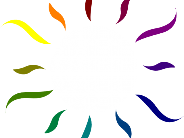 Ray Clipart Rainbow Sun - Png Download (640x480), Png Download