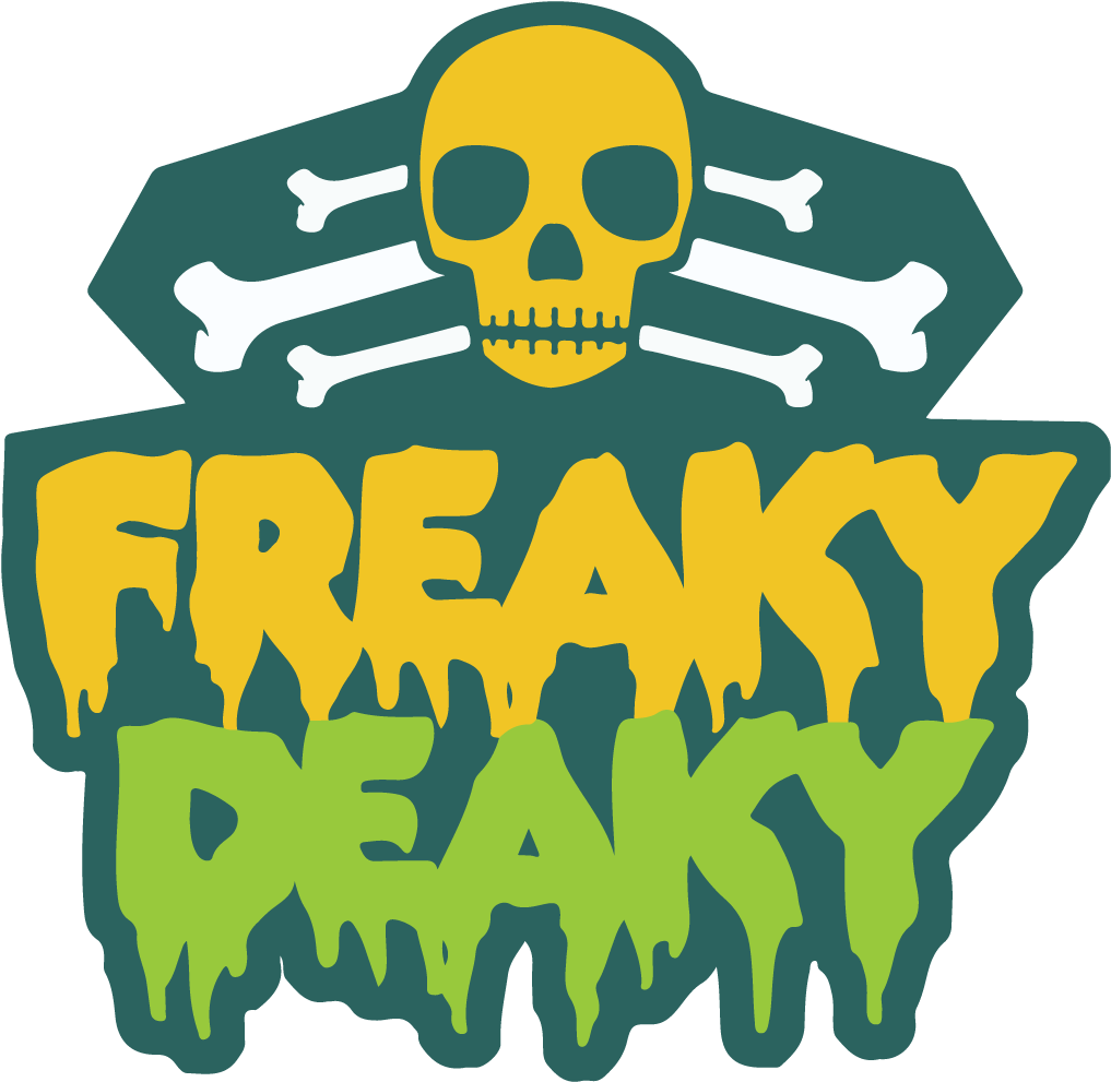 Pin Skull & Bones Freaky Deaky Clipart (1024x1024), Png Download