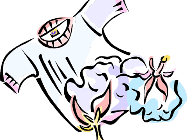 Cotton Clipart Cotton Shirt - Png Download (640x480), Png Download