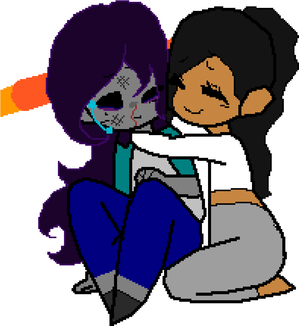 A Friend Stays After The Fight Clipart (1240x1240), Png Download