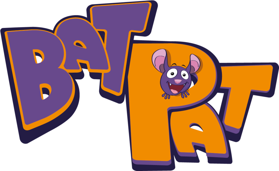 Bat Pat Clipart (1280x544), Png Download