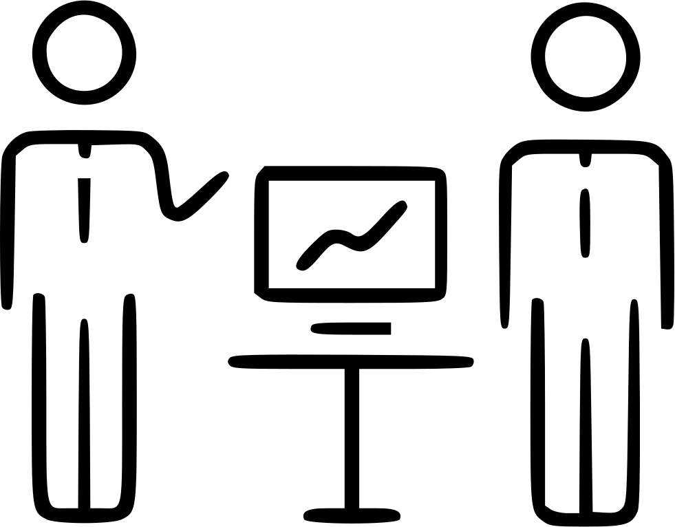 Presentation Computer Meeting Training Chart Computer Clipart (981x766), Png Download
