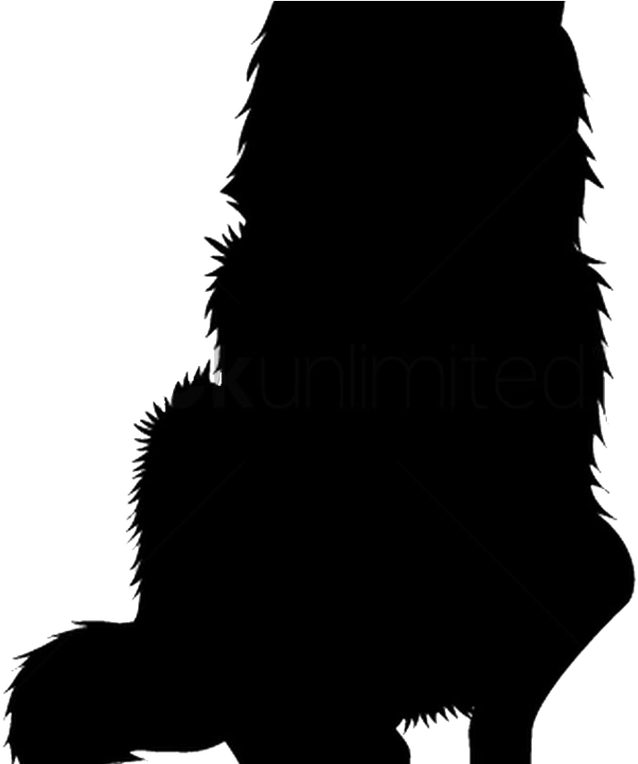 15 Sitting Dog Silhouette Png For Free Download On Clipart (1368x855), Png Download