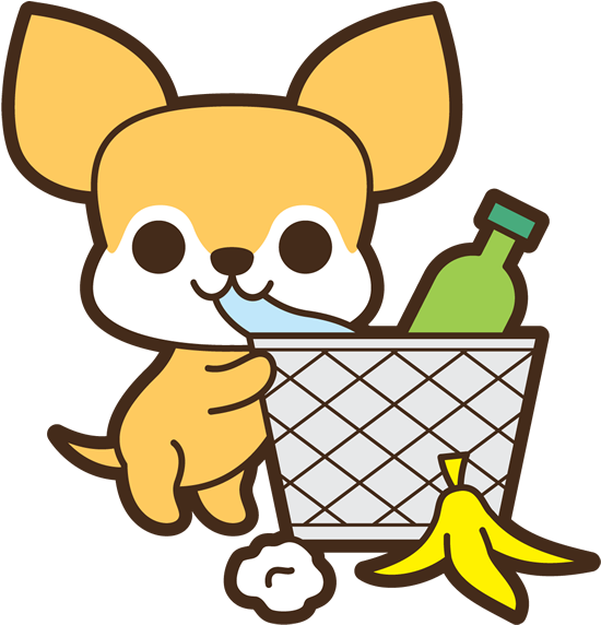 Dog Eating Trash Clipart (618x618), Png Download
