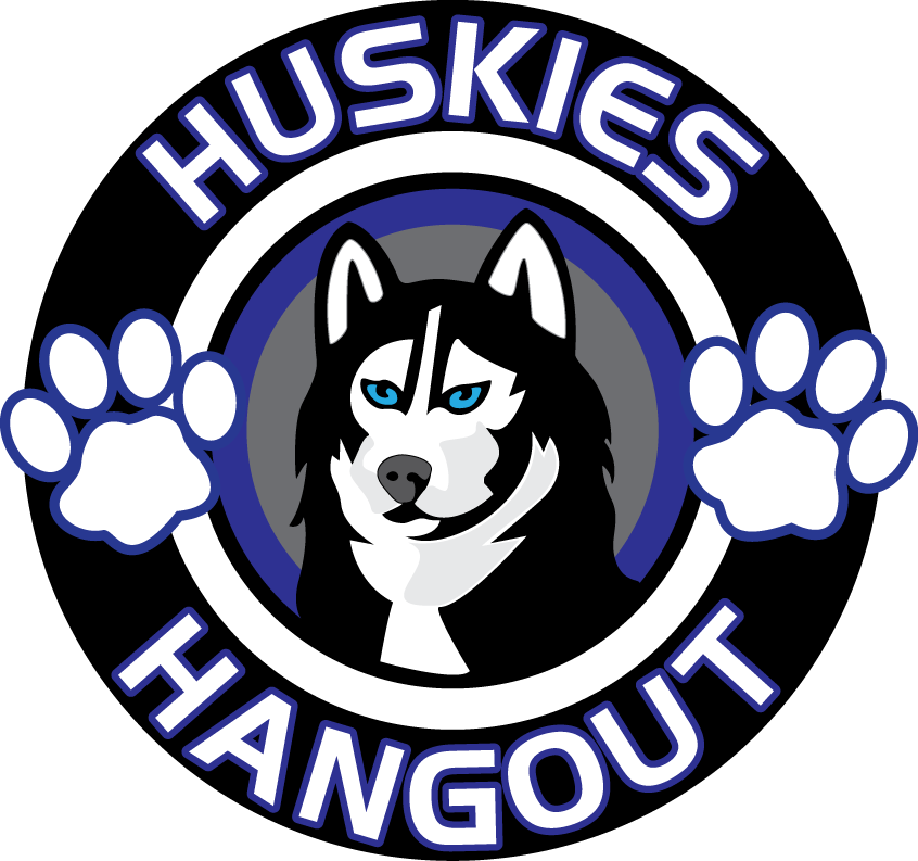 Huskies Hangout Clipart (846x793), Png Download