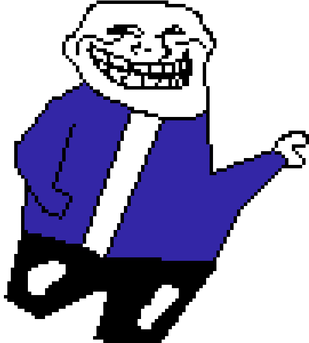 Troll Face Sans Clipart (686x700), Png Download