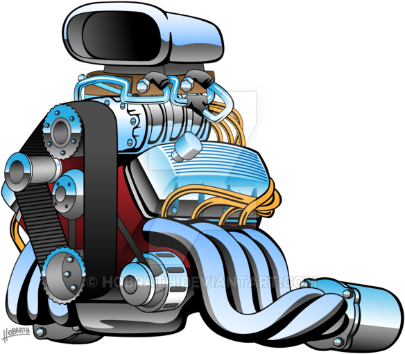 Hot Rod Race Car Clipart (600x526), Png Download