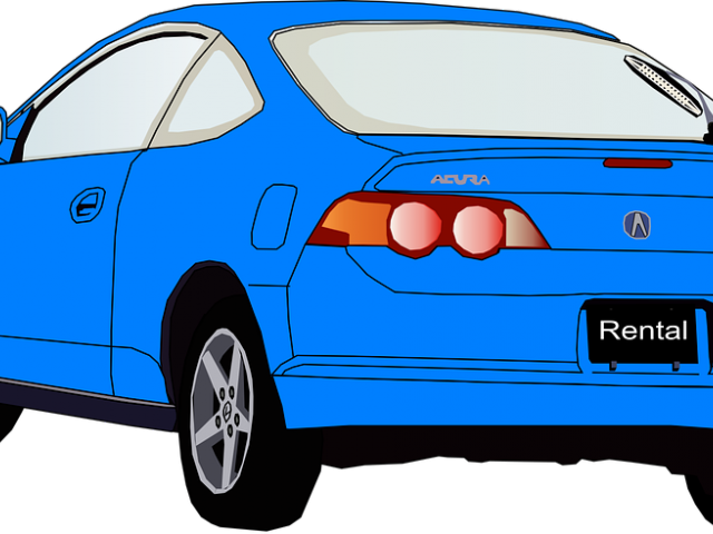 Blue Car Clipart Baby Blue - Png Download (640x480), Png Download