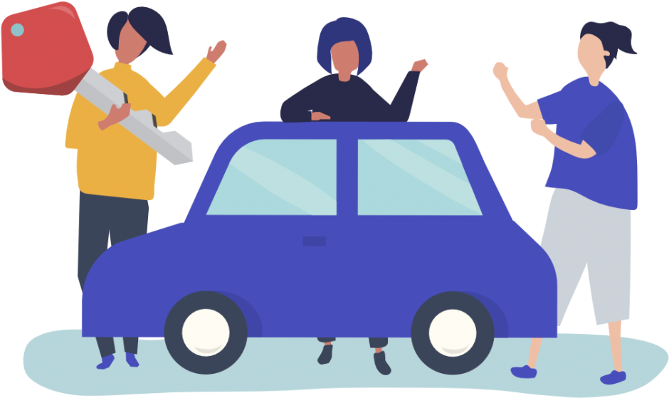 Penang Car Rental Made Easy Clipart (1024x745), Png Download