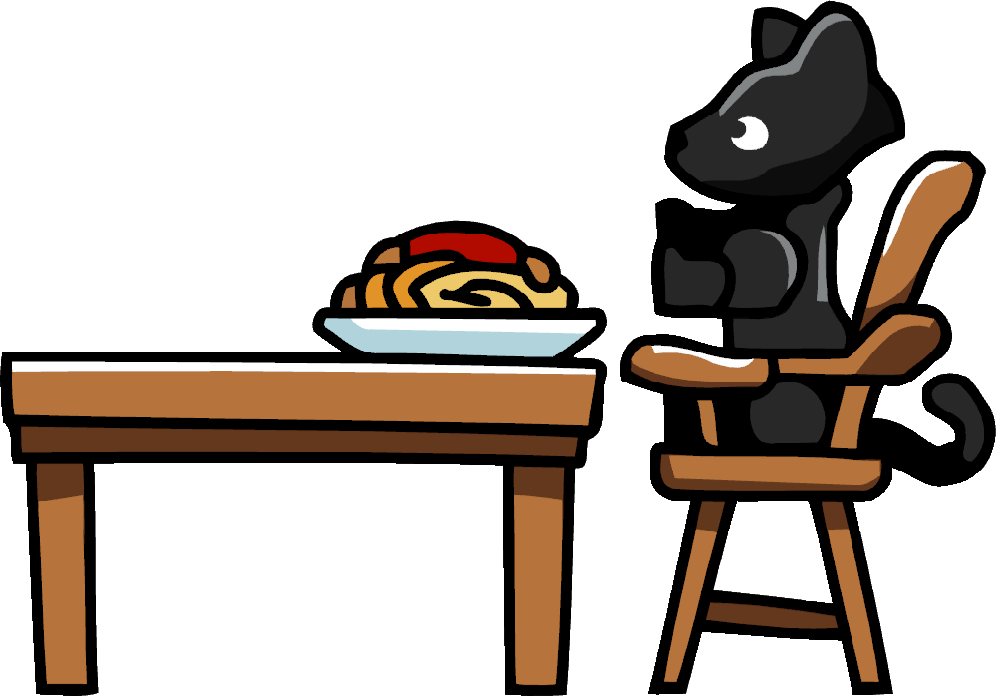 Spaghetti Cat Clipart (996x696), Png Download