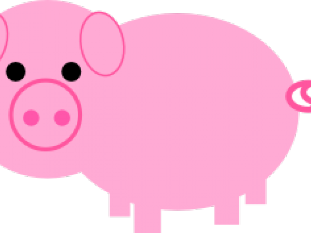 Pig Clipart Outline - Png Download (640x480), Png Download