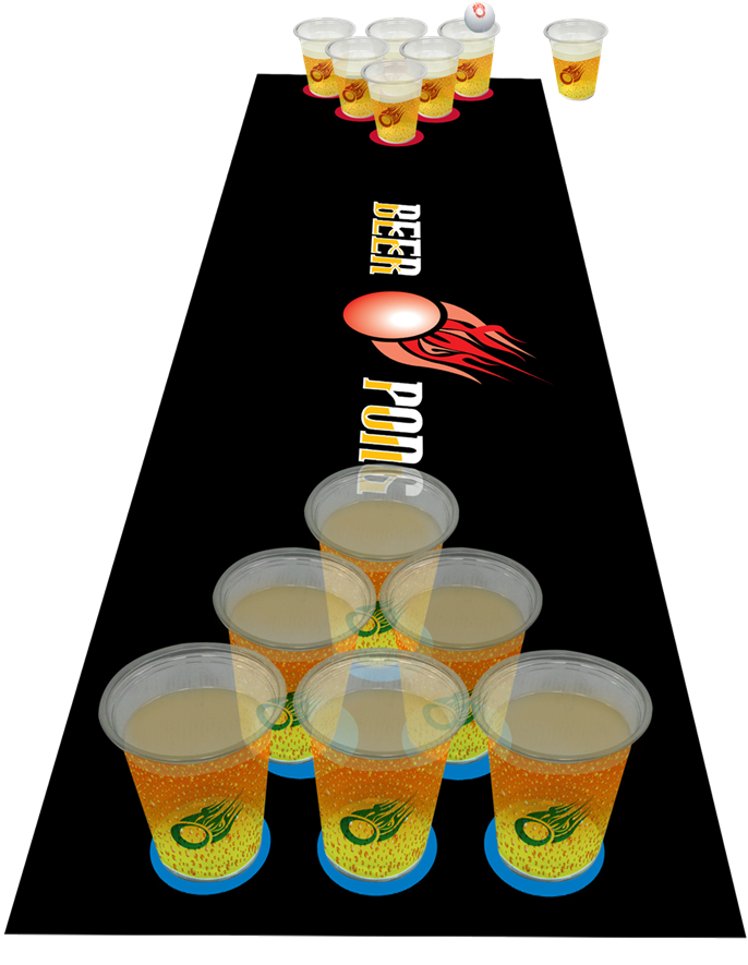 Beer Pong Clipart (800x960), Png Download