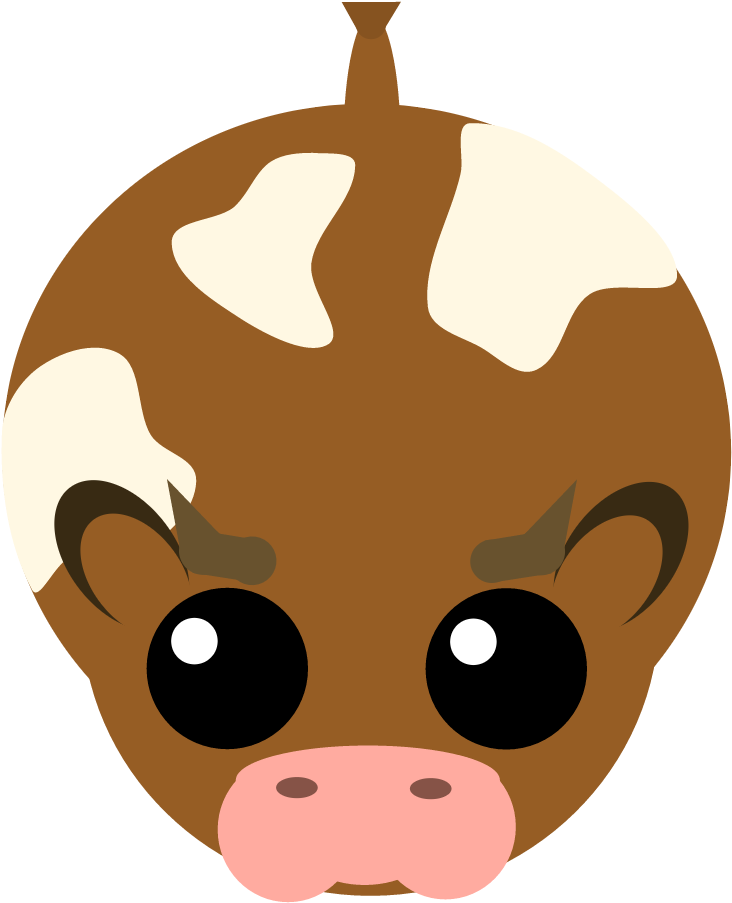 Whitespot Cow Skin Clipart (1000x1000), Png Download
