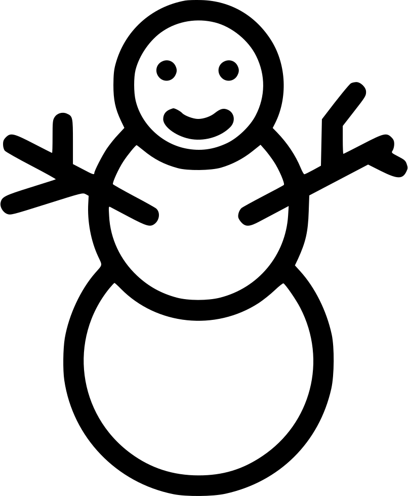Snowman Comments Clipart (806x980), Png Download