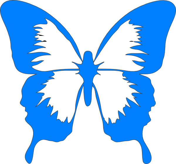 Butterfly Svg Clip Arts 600 X 559 Px - Png Download (600x559), Png Download
