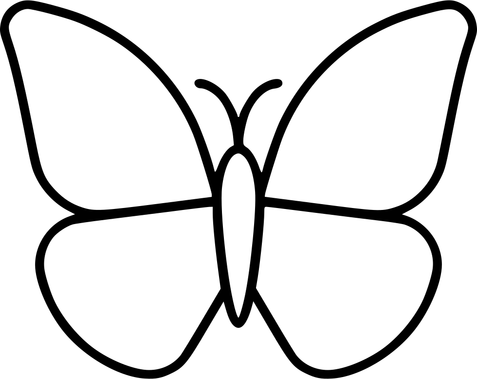 Butterfly Comments Clipart (980x778), Png Download