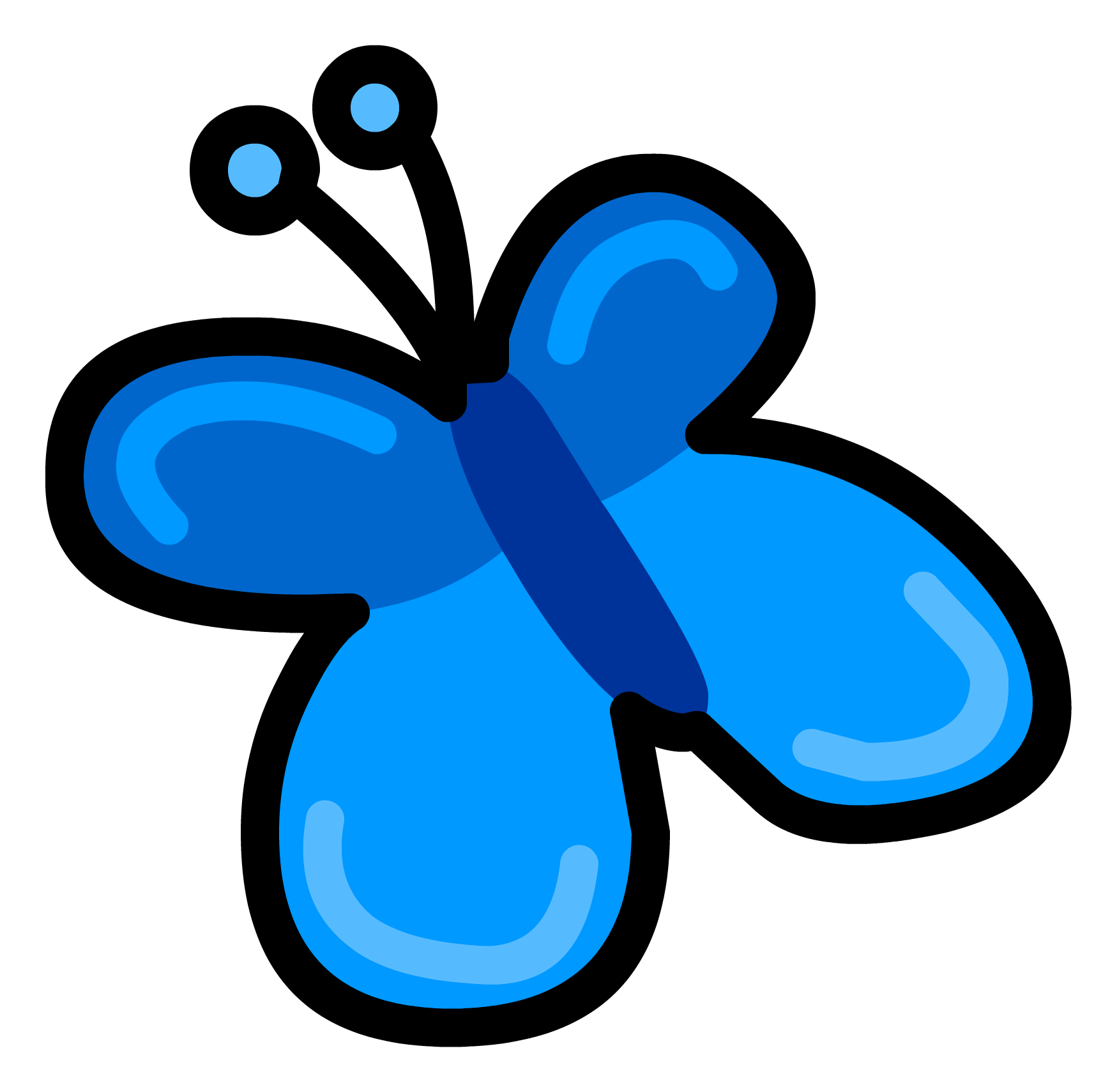 Butterfly Pin Clipart (1749x1709), Png Download