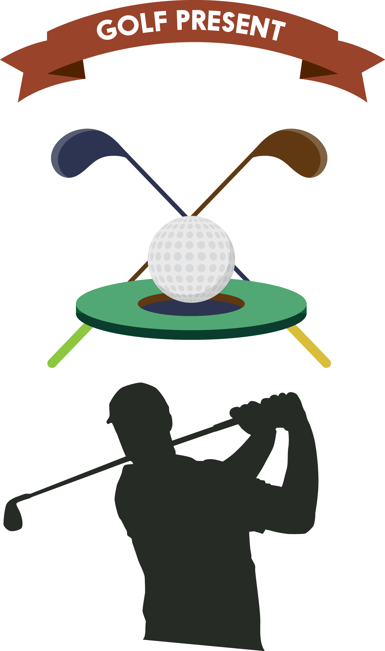India Clipart Golf - Png Download (1276x2158), Png Download