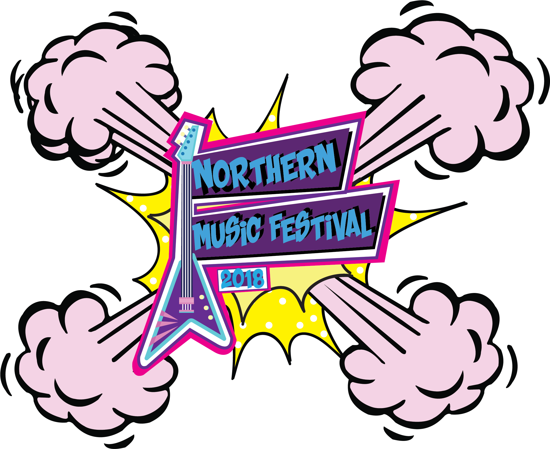 Northern Music Festival Clipart (2343x1944), Png Download