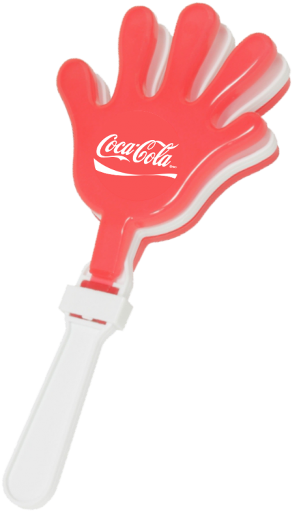 Classic Hand Clapper Impress Clipart (800x800), Png Download