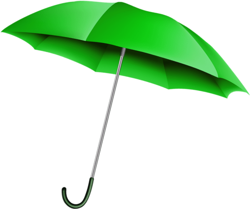 Free Png Download Green Umbrella Transparent Clipart - Full Size ...