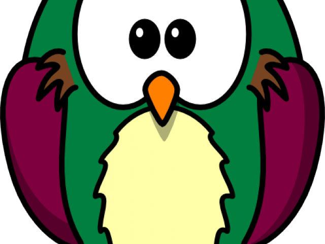 Snowy Owl Clipart Burung Hantu - Png Download (640x480), Png Download