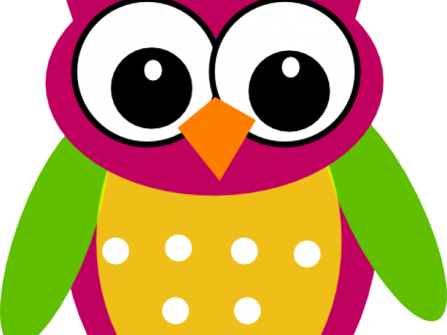 Owlet Clipart Colored Owl - Png Download (640x480), Png Download
