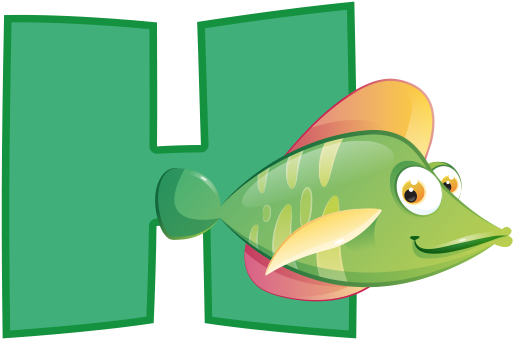 H Wall Adhesive Letters For Kids Rooms Clipart (700x700), Png Download