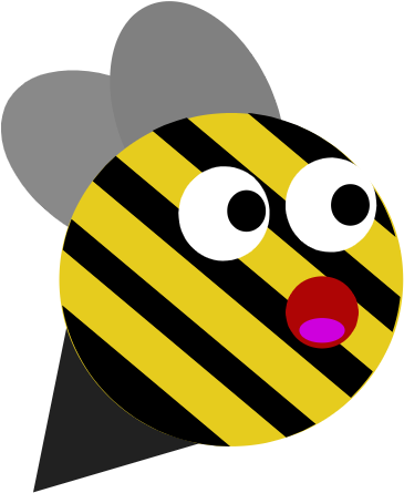 Bee Slime Clipart (640x640), Png Download