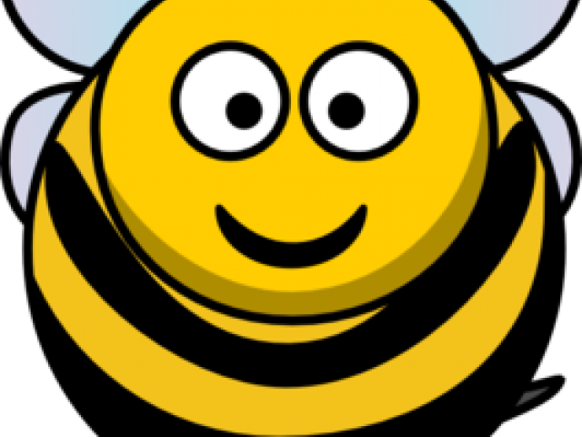 Bee Clipart Face - Png Download (640x480), Png Download
