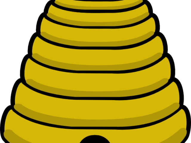 Bee Hive Clipart Bumble Bee - Png Download (640x480), Png Download