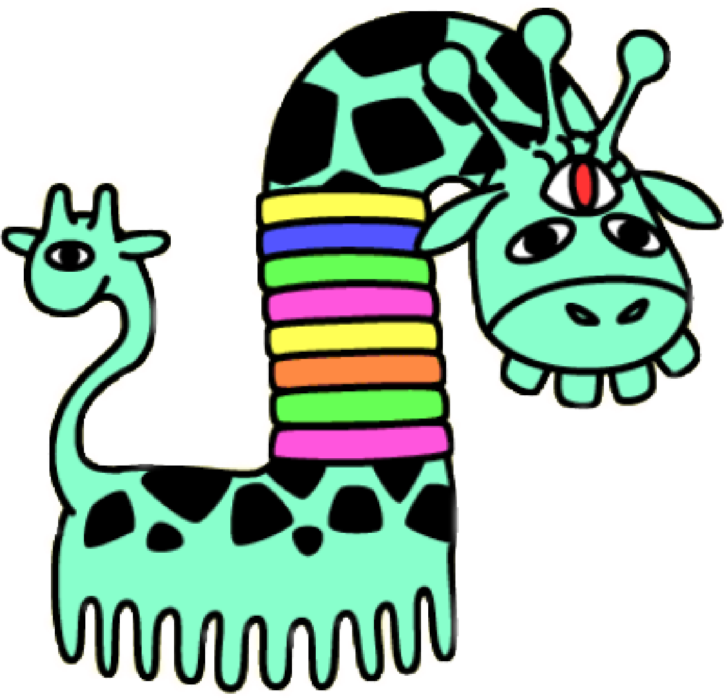 Zebra Evolution Png Clipart (1536x1485), Png Download