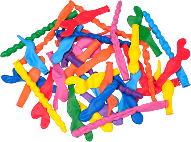 40 Figurballonger, , Large Clipart (626x465), Png Download