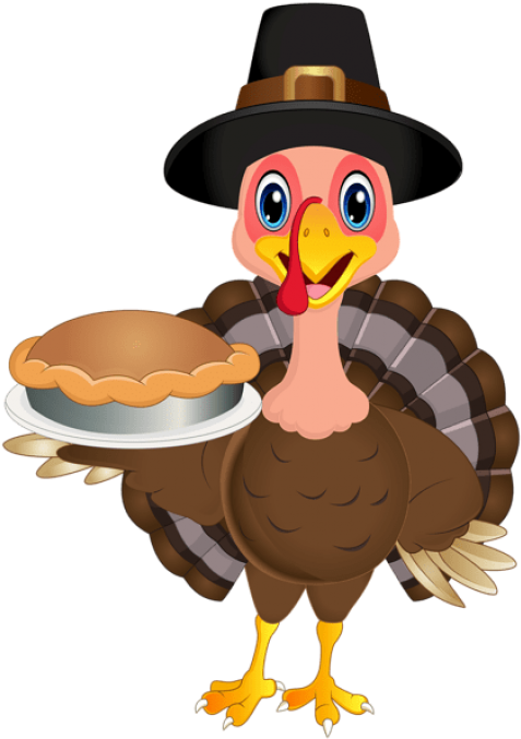 Free Png Download Thanksgiving Cute Turkey Png Images Clipart (480x683), Png Download