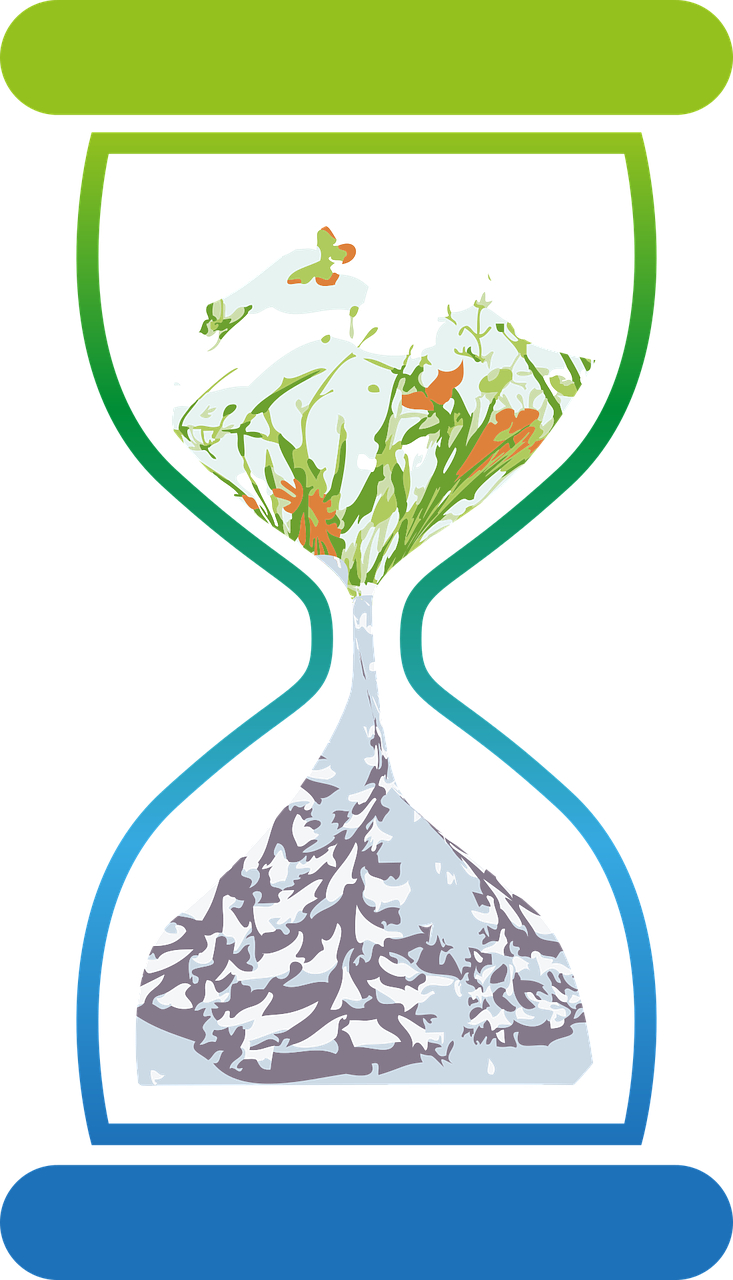 Hourglass,time,time Of Is Clipart (733x1280), Png Download