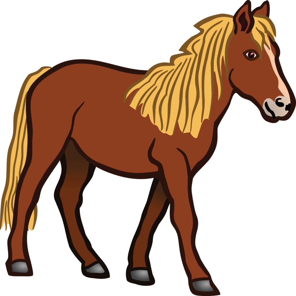 1495 Free Clipart Of A Horse Horses - Png Download (1024x1024), Png Download