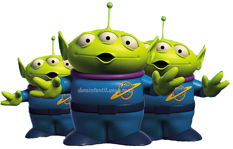 Toy Story Alien Png Www Imgkid Com The Image Kid Has Clipart (1002x666), Png Download