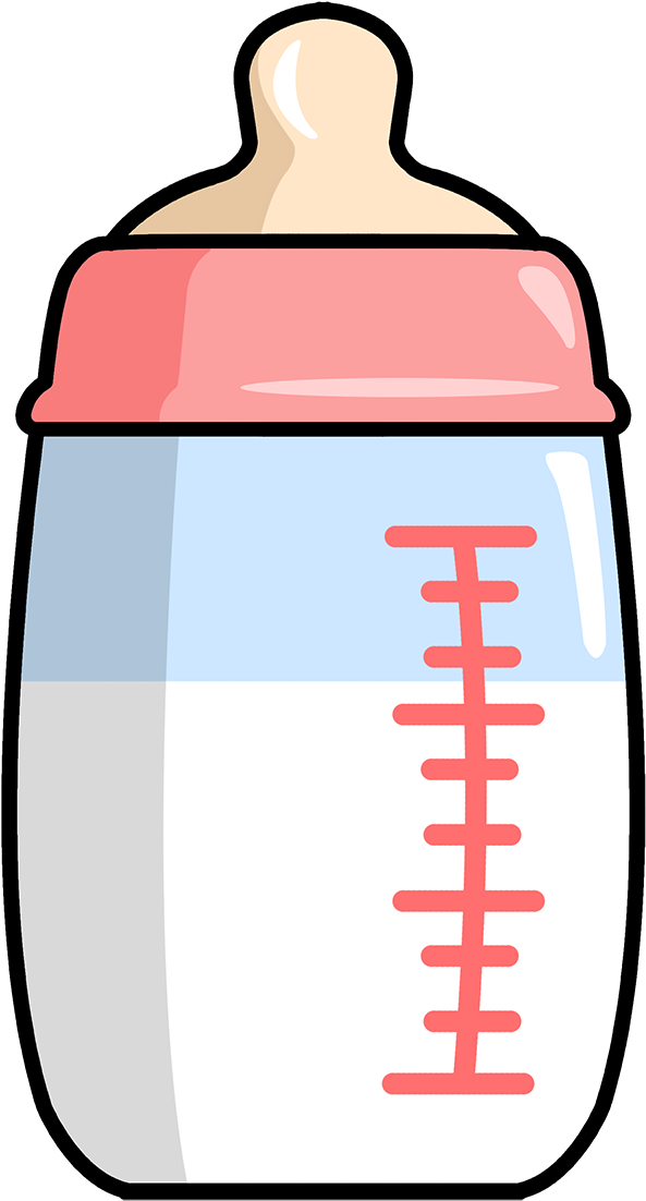 Clipart Of Stuff, Shower And Formula Clipart Of Baby - Png Download (1200x1200), Png Download
