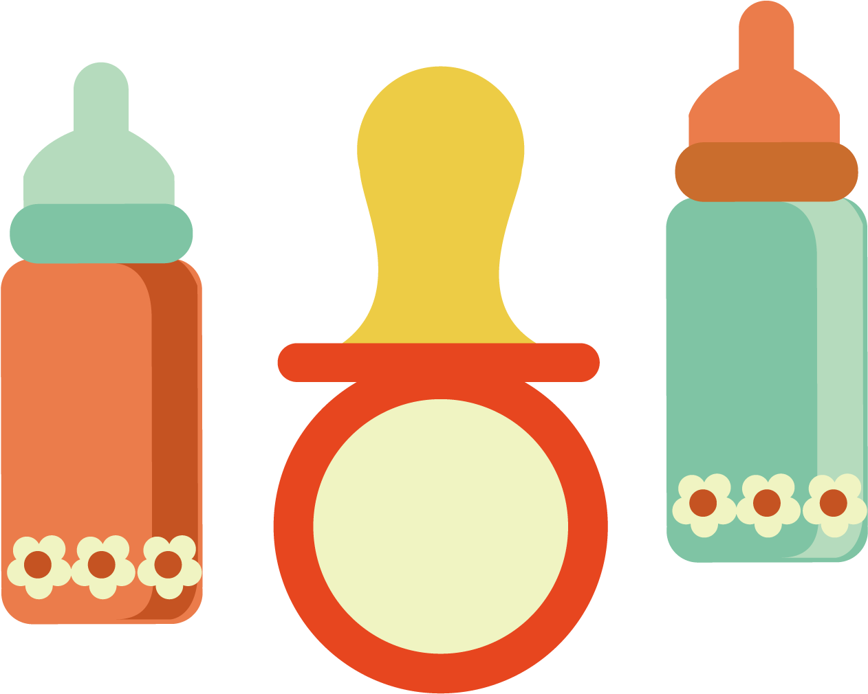 Download Baby Bottle Child Pacifier Infant Clipart (2773071) PinClipart
