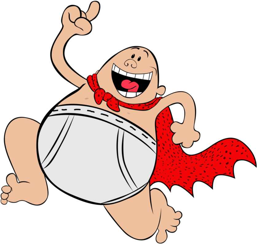 Captain Underpants Clipart At Getdrawings - Png Download (894x894), Png Download