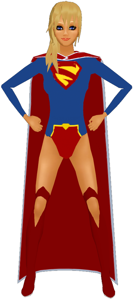 Superwoman Clipart (400x893), Png Download