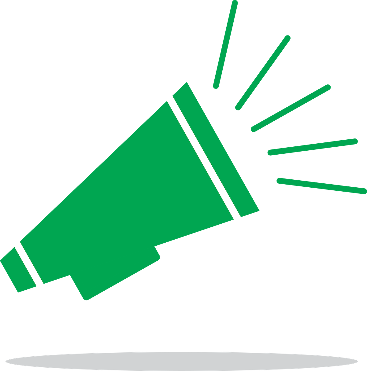 Cheer Megaphone Clipart - Png Download (1200x1214), Png Download